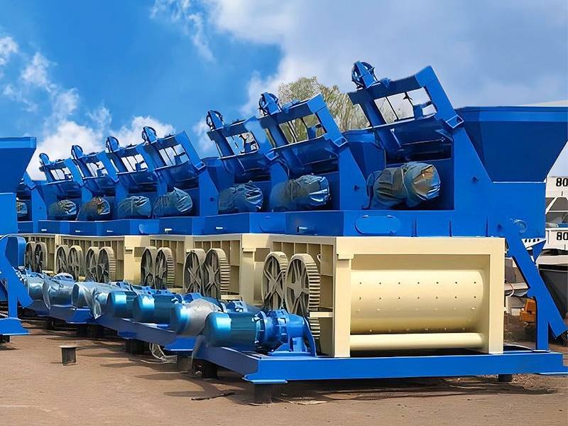 JS500 Double Shaft Mixer