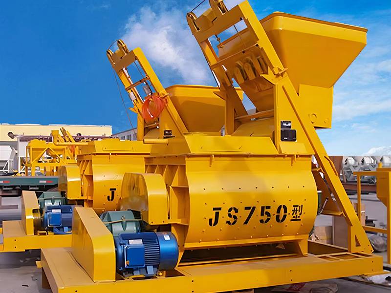JS750 Double Shaft Mixer
