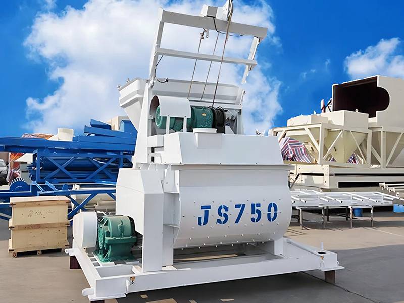 JS750 Double Shaft Mixer