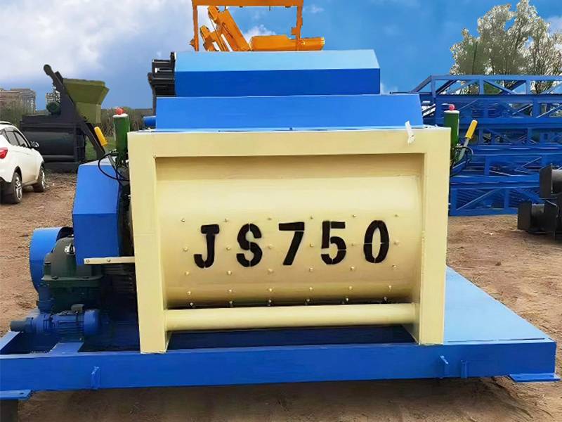 JS750 Double Shaft Mixer